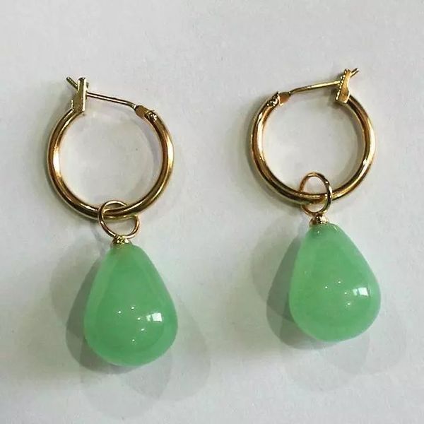 

brinco wedding brincos moda pendientes earring jade gem earrings 925 silver natural jade gem earrings for women jewelry