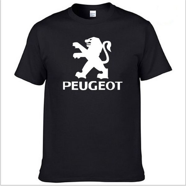 

summer men's t-shirt for car logo printed cotton men's short sleeve solid color o-neck t-shirt k