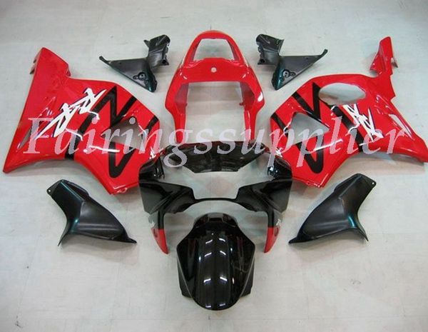 

новый (литье под давлением) abs обтекатель комплекты подходят для honda cbr954rr (2002 2003) cbr954rr 02 03 обтекатели набор красный черный