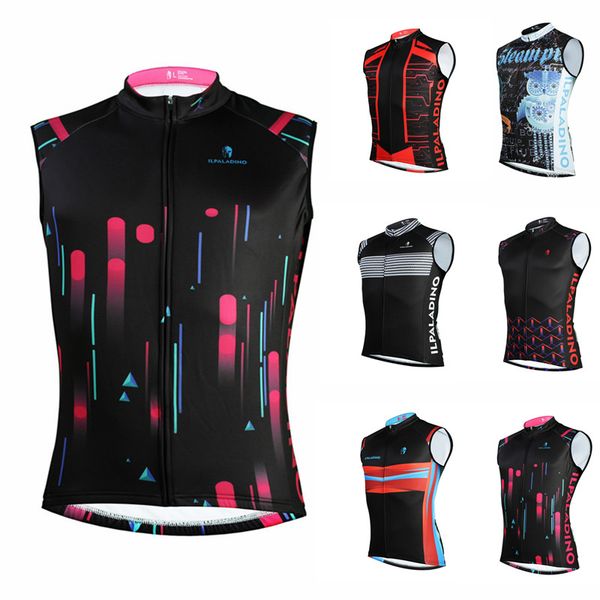 

fashion winter men riding fleece warm vest outdoor windproof thickening cycling tank top, Black