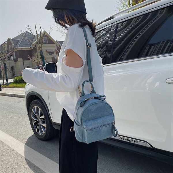 

2020 new women's canvas fashion ladies backpack casual wild ladies backpack