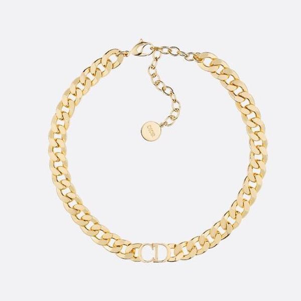 

women designer classic necklace bracelet fashion joker bracelet necklace luxury letter chains jewelry women ladies girls gift, Slivery;golden