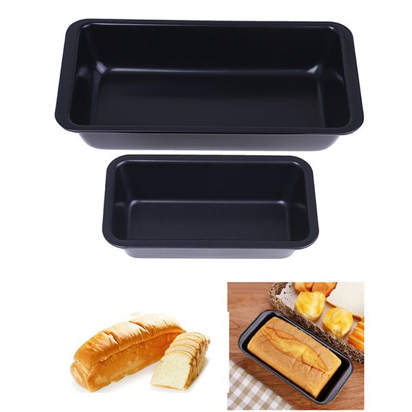 

rectangle non-stick bread toast mould bread & loaf pans baking tools carbon steel baking cake mold kitchen tools size s l