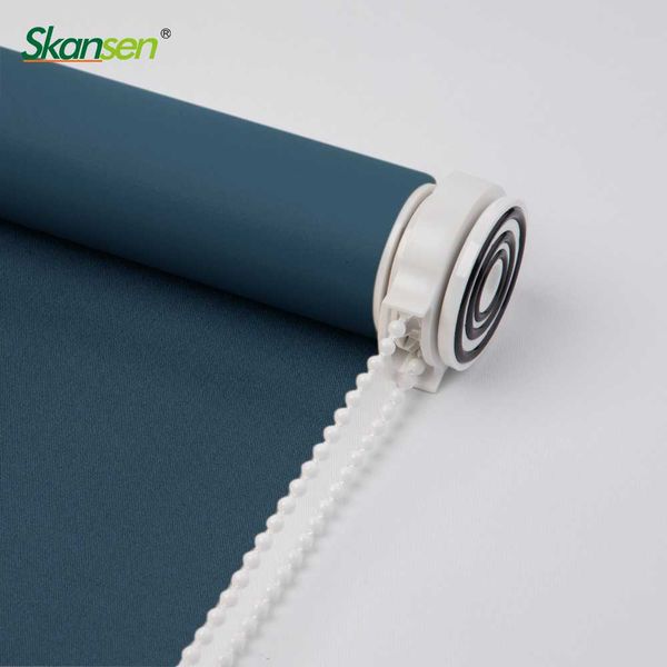 

skansen blackout tension roller blinds shade fabric windows with 28mm alum tube for shutters customized size