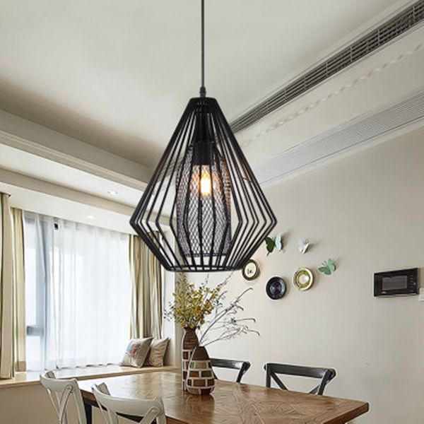Industrial Pendant Lights Vintage Restaurant Bar Foyer Loft Lustre