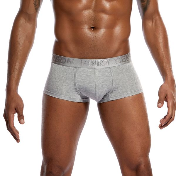 

snowshine ylw men underwear letter printed boxer briefs shorts bulge pouch underpants ing, Black;white
