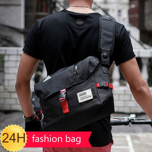 

fashion waterproof tide men's shoulder bag casual dead bag motion crossbody tide student