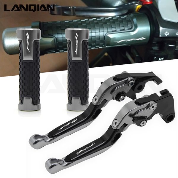 

for yamaha fz6 fazer fz6r motorcycle brake clutch levers & handlebar handle bar grips fz 6 2004-2010 fz6r 2009-2015 accessories
