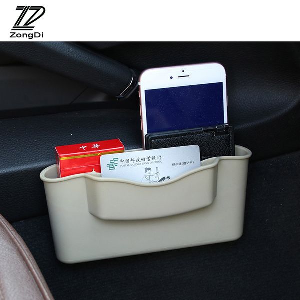 

zd 1pc car phone card seat gap side door storage box for tucson 2017 solaris ix35 i30 swift mitsubish asx