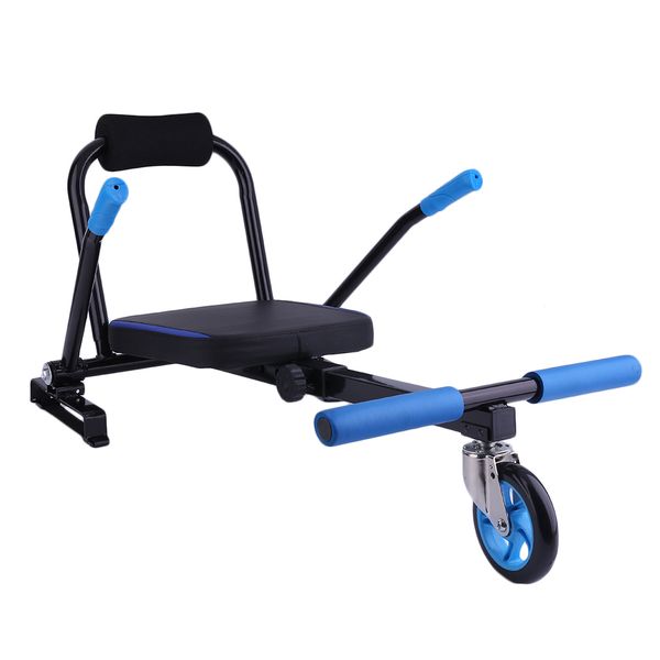 

creative kart style hoverboard kart 2 wheel electric scooters seat smart balance hoverboard go carting accessories