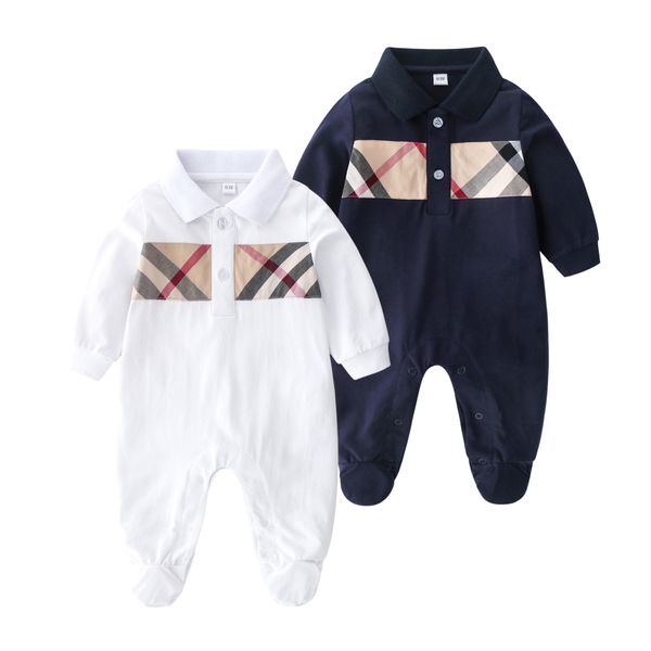 

retail new arrival baby rompers 100% cotton soft newborn long sleeve summer jumpsuit lovely cartoon baby outfit clothes jumpsuit, Blue