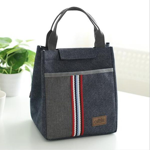 

fashion insulation bag british high-end portable cooler bag thick oxford cloth waterproof ice preservation package