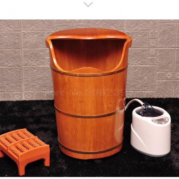 

bubble foot raised with cover thermostatic foot bath bubble steam fumigation washing feet buckets of household