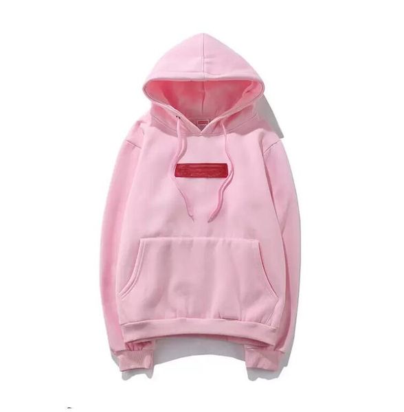 

mens конструктора тавра box логотип вышитые толстовки hip hop толстовка casual male капюшоном пуловер зимы перемычка новое прибытие, Black