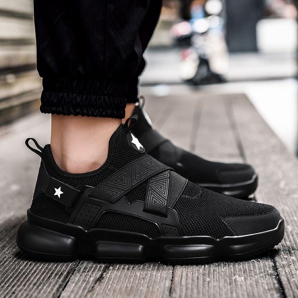 

new release men casual shoes forces one ace 2 sneakers nyfw trainers knit 3.0 outdoor breathable trainers, Black
