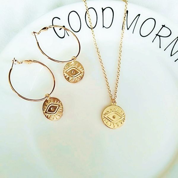 

fashion jewelry gold alloy round rome coin pendant necklace, Golden;silver