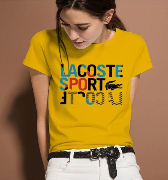 

2019 ladies cotton fashion quality t - shirt, various colors, monogram printing pattern fashion, size s-xl availab, White;black