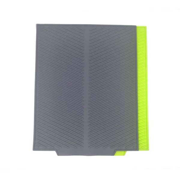 

mats & pads large silicone dish drying mat multi-functional environmental filter water insulation pad kitchen organizer drain