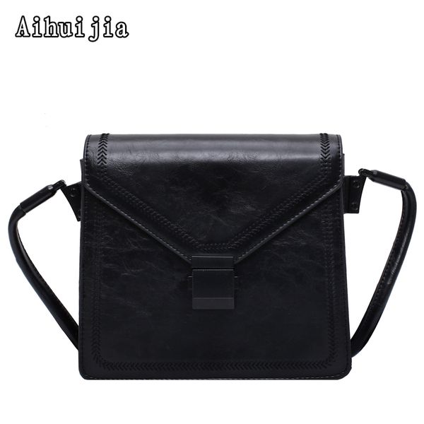 

ladies fashion solid color small square bag leather shoulder messenger bags 2020 new women travel handbags