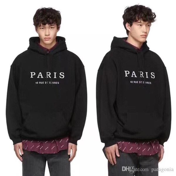 

famous brand new arrival mens designer hoodies fashion mens sport hoodies black white men women designer sweatshirt