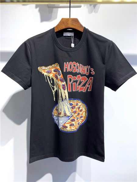 

мужская футболка повседневная o-образным вырезом роскошные мужские футболки мода лето бренд с коротким рукавом мужская одежда размер m-xxxl, White;black