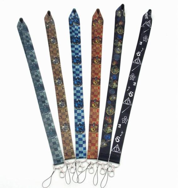 

Harry potter key chain long lanyard id badge holder keychain trap for mobile phone party gift