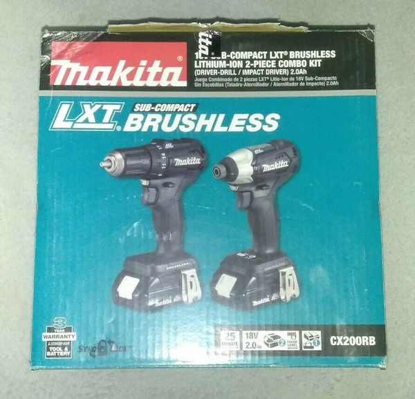 

Makita lxt li ion 18 volt cordle bru hle drill impact driver combo kit new