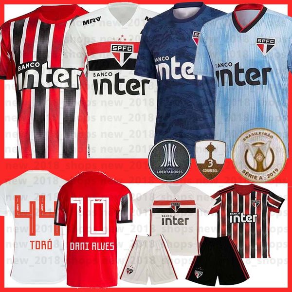 

сиамский сан-паулу футбол кофта кристиан дани алвес футболка camiseta де футбол футбол рубашка liziero перес энтони пато мужчины футболка ca, Black;yellow