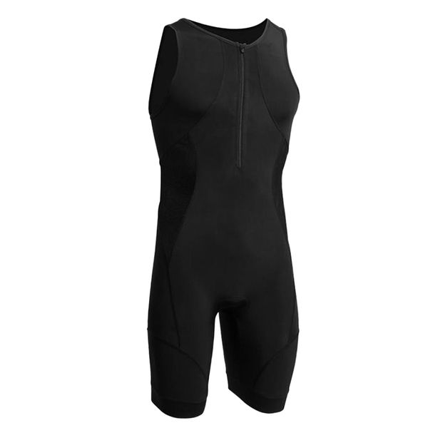 

breathable men triathlon tri suit men's race cycling trisuit swimwear outdoor pants, Black;green