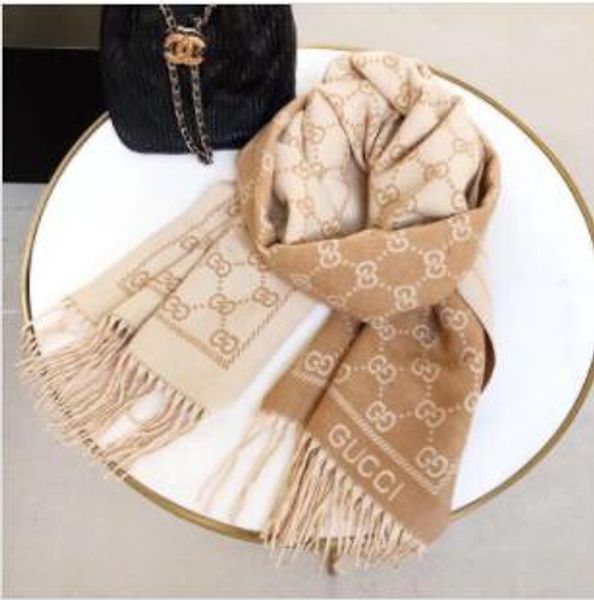 

зимний бренд кашемировый шарф женская мода известное письмо пашмины дизайнерские шарфы платок дамы длинные шарфы большой размер, Blue;gray