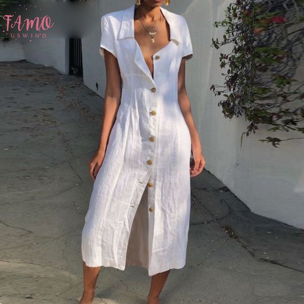 

3xl women solid short sleeve casual kimono sleeve loose v neck button split hem long dress spring summer female shirt dresses vestido, Black;gray