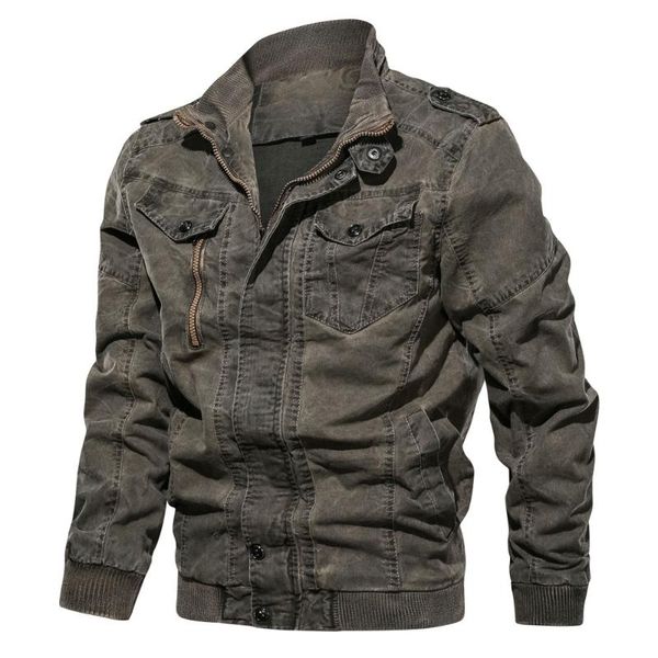 

mens denim jacket big size 6xl tactical jeans jacket solid casual pilot coat casaco masculino dropshipping, Black;brown