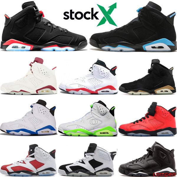 

6 6s black infrared 3m reflect unc basketball shoes stock x men dmp carmine oreo olympic angry bull sport blue sport sneakers