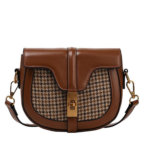 

vento marea small cross body bag for women 2019 mini quality saddle messenger bag retro style zipper ladies brown shoulder purse