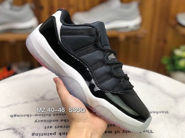 

11 new 11s low white men bred women jumpman basketball shoes concord 46 white metallic silver p5kpd