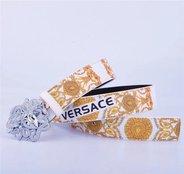 

selling new mens womens black2019belt genuine leather business belts pure color belt snake pattern buckle g belt, Black;brown