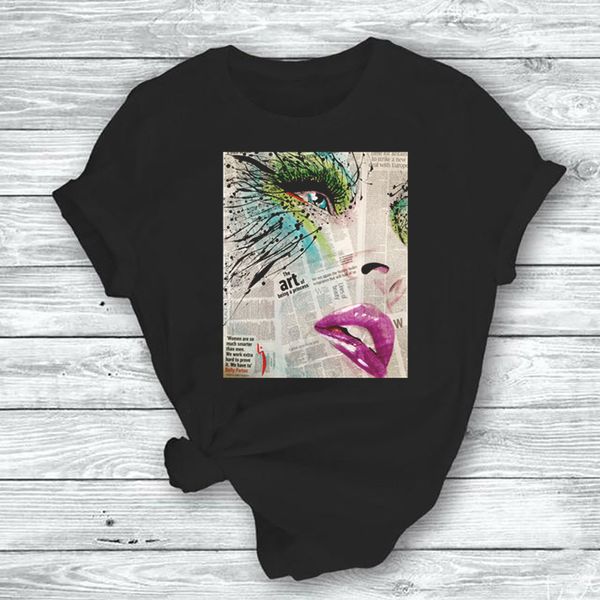 

fashion words print face mens t shirt women art style cool casual pride t shirt men new fashion tshirt funny, White