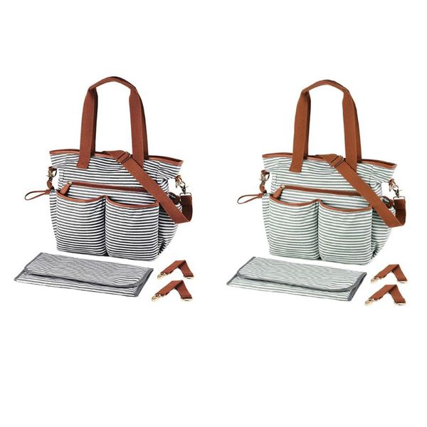 

multifunction mummy shoulder bag handbag men women casual large capacity baby nappy diaper bag travel shopping tote