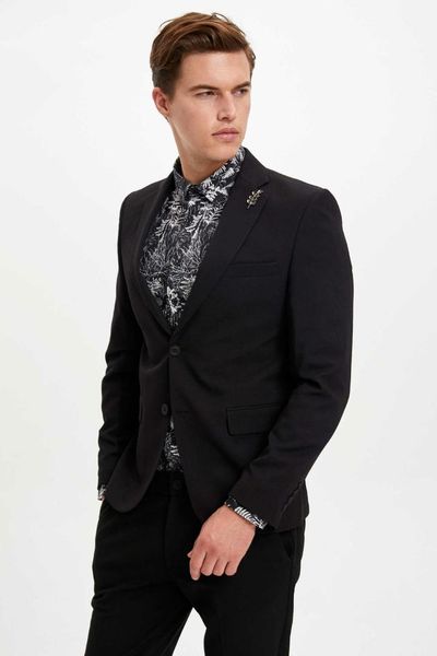 

defacto man blazer-m2087az19au, White;black