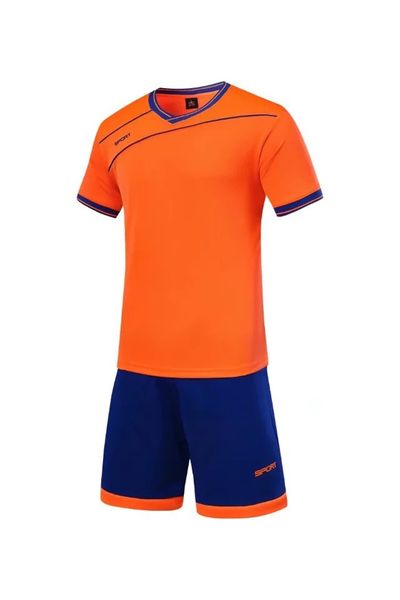

wholesale customized men football uniforms,mens kits sports clothes tracksuits discount boy football sets with shorts c02-12, Blue;black
