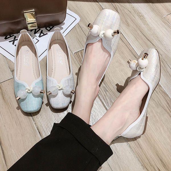 

summer shoes ladies female footwear all-match shallow mouth 2020 fashion women's square toe slip-on casual sneaker bow-knot, Black