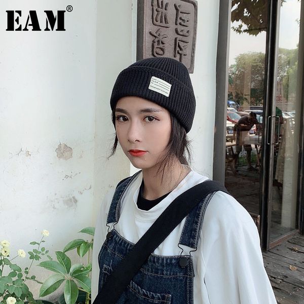 

eam] women keep warm knitting multicolor fishermen hat new round dome temperament fashion all-match spring autumn 2019 1h287