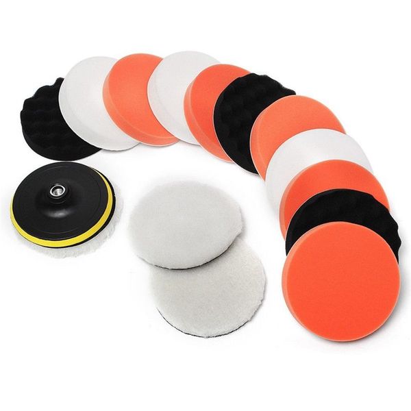 

car clean polishing sponge pad waxing wheel wool ball accessory