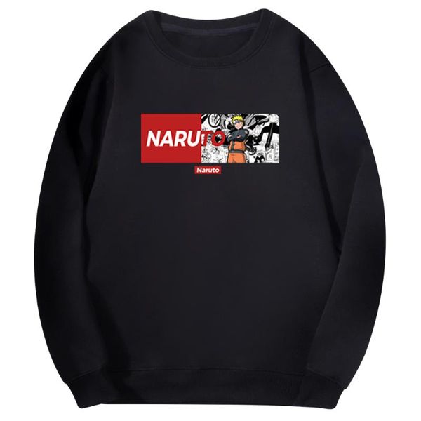 

японский streetwear hiphop руно повседневная мода harajuku смешные прохладный мужские толстовка мужская толстовка мужской аниме мужчины пуло, Black