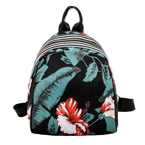 

fashion women feather printing backpacks teenager girls travel backpack mini soft school bag rucksack female backpacks mochilas