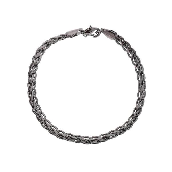 

charm bracelets fashion trendy men hand chain bracelet personalized hip hop jewelry copper lobster clasp bangles, Golden;silver