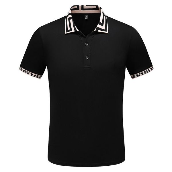 

designer summer мужские женские рубашки поло вскользь печати высокого качества top мода мужская одежда бленда хлопка 4 стили -3xl оптовые, White;black