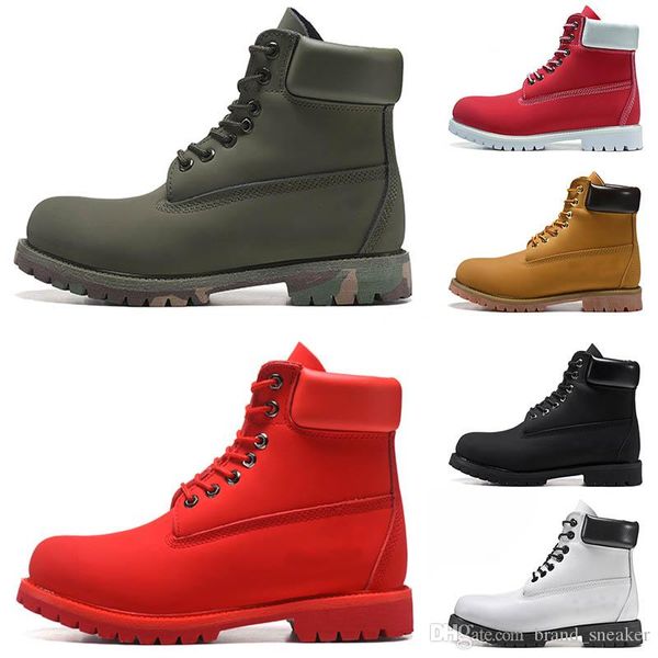 

дизайнер открытого беговая обувь мужского альпинизм camo походных ботинки тройной черные белая синие каштановые женщины военные загрузки siz