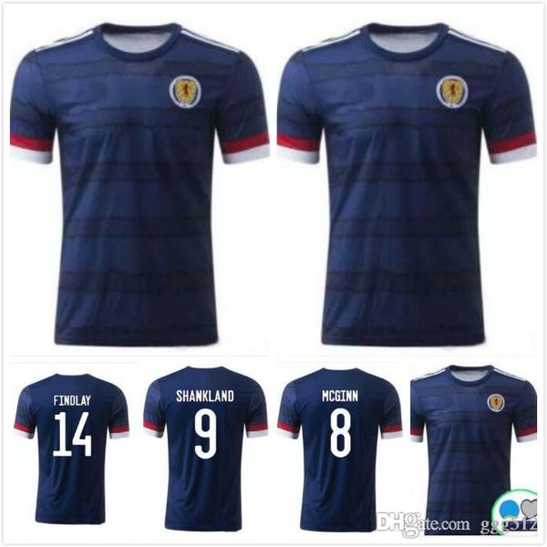 

man+kids 2020 2021 scotland soccer jerseys 20 21 camisetas de fÃºtbol home mcgregor mcginn armstrong robertson national team football shirts, Black;yellow