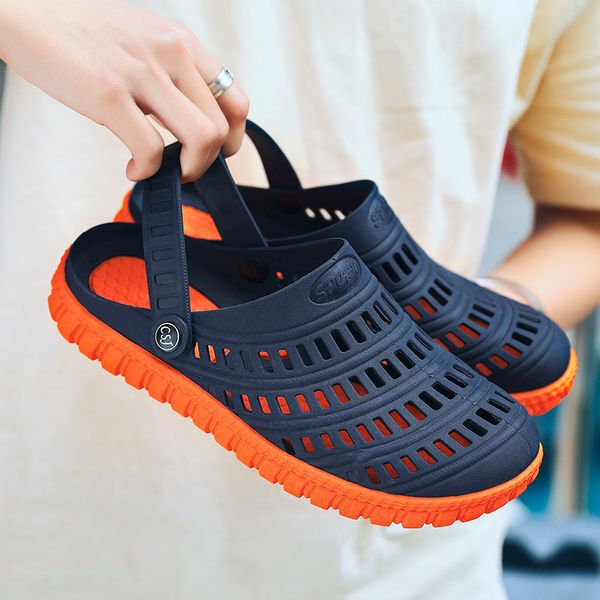 

original new garden flip flops water shoes men fashion casual summer beach aqua slipper outdoor swimming sandals gardening shoes